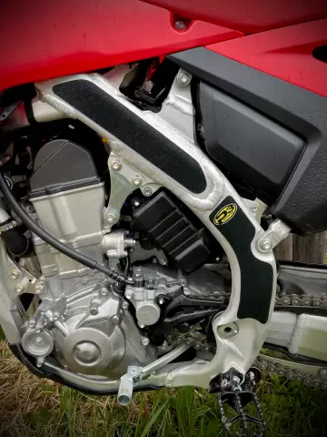 P3 Carbon Grip Guards Frame Protectors Honda CRF250/450R '19-22